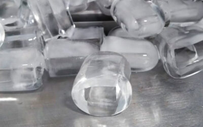 Quanto produz uma máquina de gelo automática em um estabelecimento comercial 