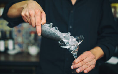 Quantidade recomendada de gelo para diferentes tipos de drink 